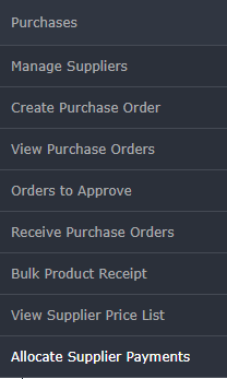 Products and purchases in costbucket pos