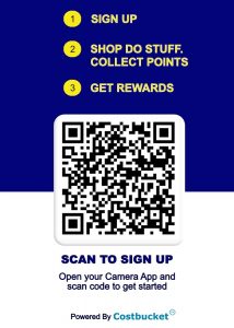 Costbucket loyalty Registration