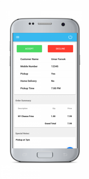 Anyorder Order Acceptance
